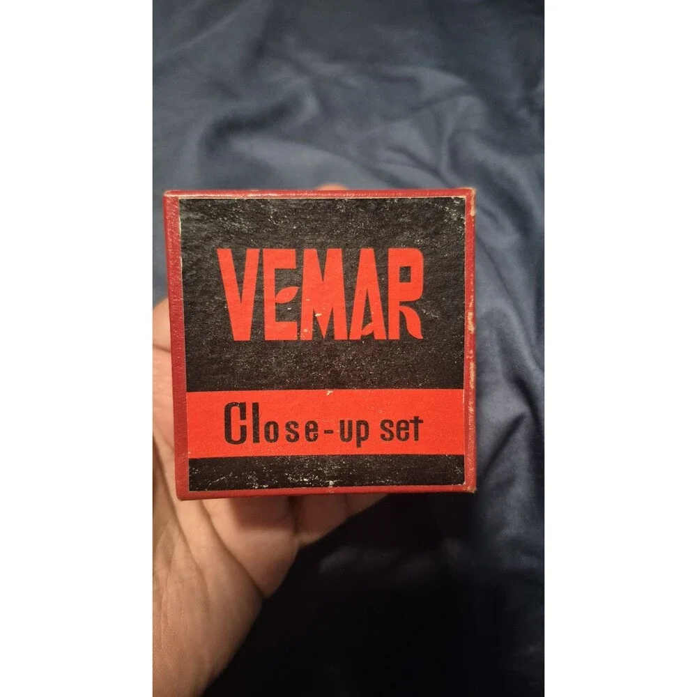 Genuine Japanese Vemar 48mm Close-Up Lens Filter Set +1 +2 +3